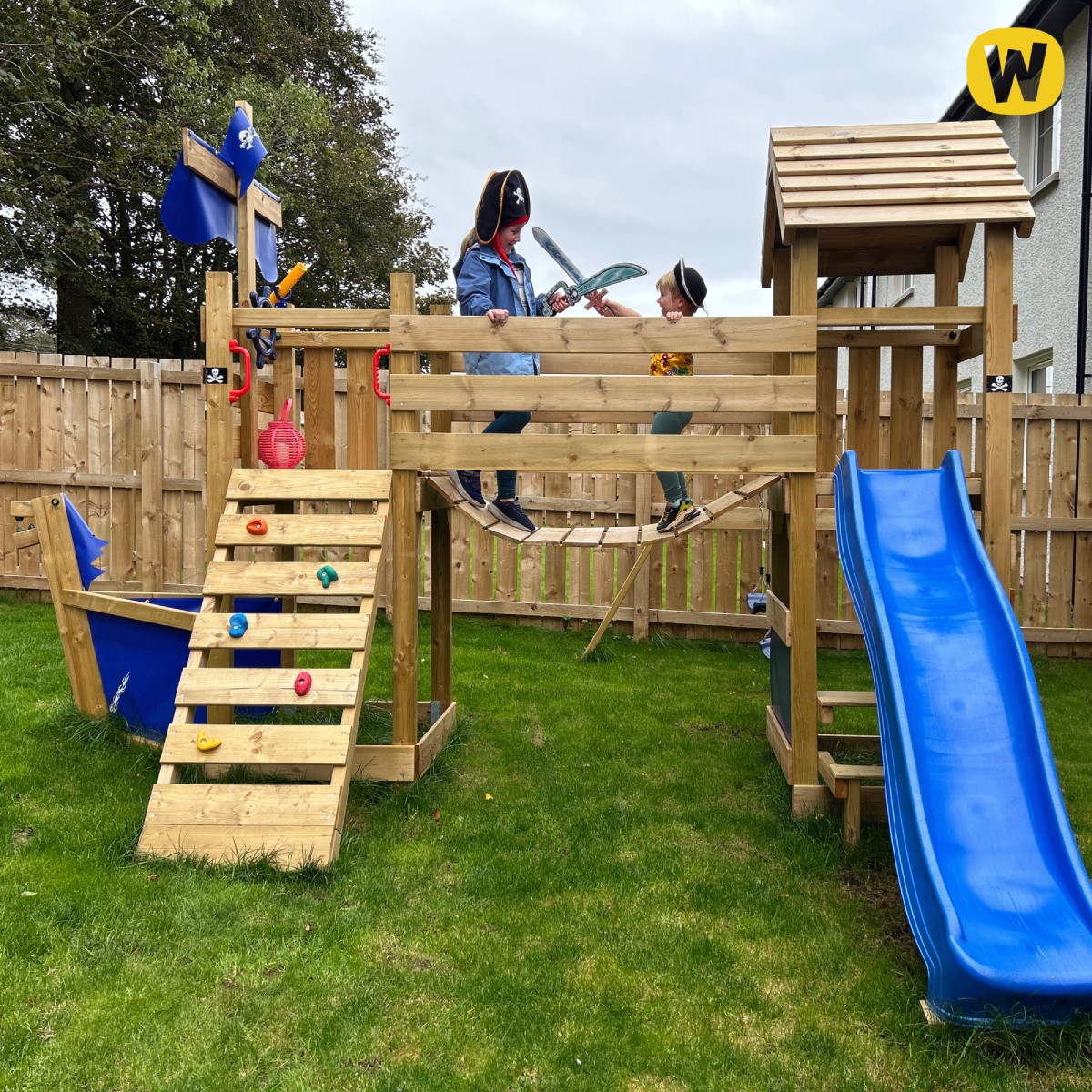 Πύργος παιδικής χαράς Wickey GhostFlyer 818322_k