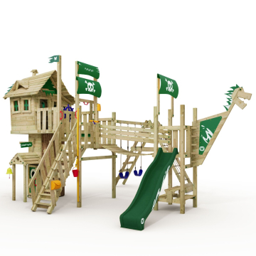 Δεντρόσπιτο Wickey Prime NeverLand Gold χωρίς σπιράλ τσουλήθρα  621060_k