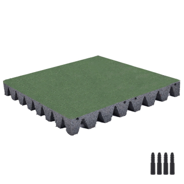 Πλακίδιο ασφαλείας πτώσης 50x50x6,5 εκ. με πείρους στερέωσης  835852