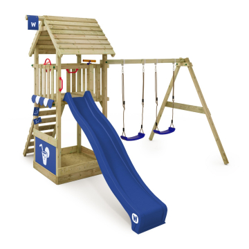 Πύργος παιδικής χαράς με ξύλινη σκεπή Wickey Smart Shelter  814196_k