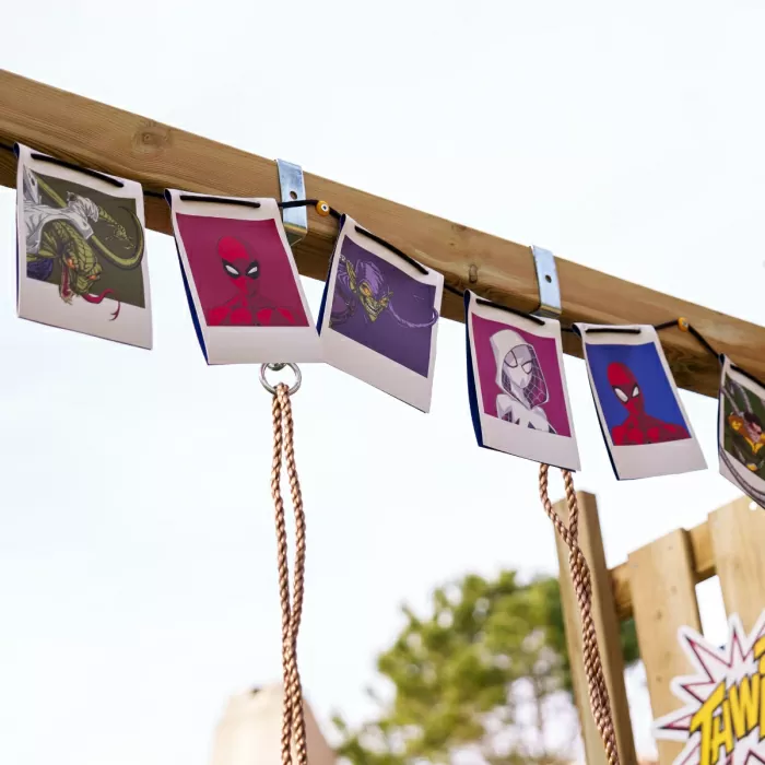 Το σετ κάλυψης Spider-Man της MARVEL από τη Wickey για τον πύργο παιδικής χαράς  627002