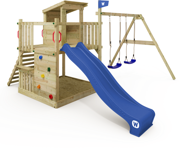 Παιδική πύργος Wickey Smart Cabin με διάφορα προσαρμοζόμενα εξαρτήματα