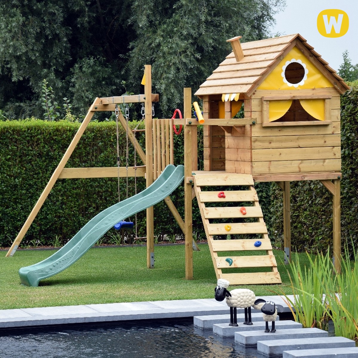 Πύργος παιδικής χαράς Wickey Smart Plaza 810600_k