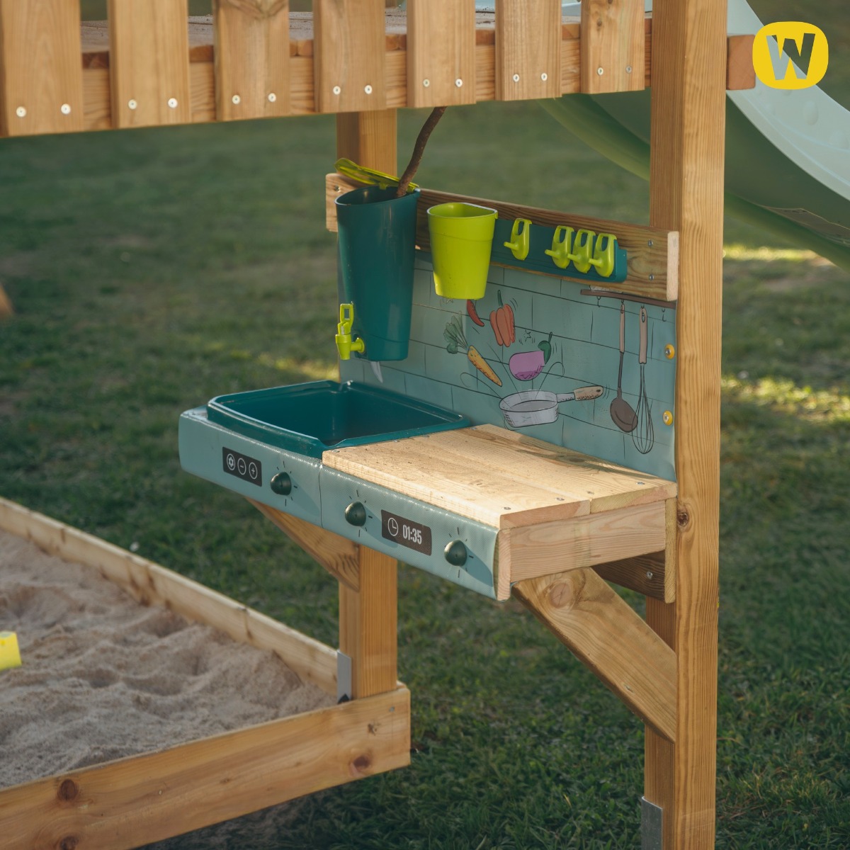 Κουζίνα με λάσπη Wickey Muddey Play 832362_k